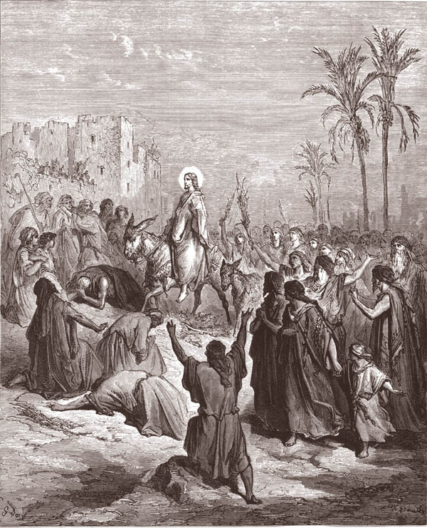 GESU ENTRA IN GERUSALEMME matteo 21,9